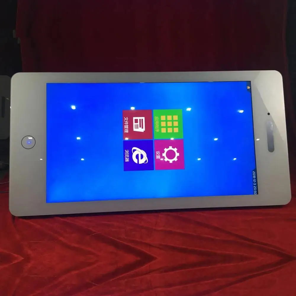 

Wall mounted wireless wifi touch screen18.5 21.5 23.5 27inch custom white computer PC All in One PC