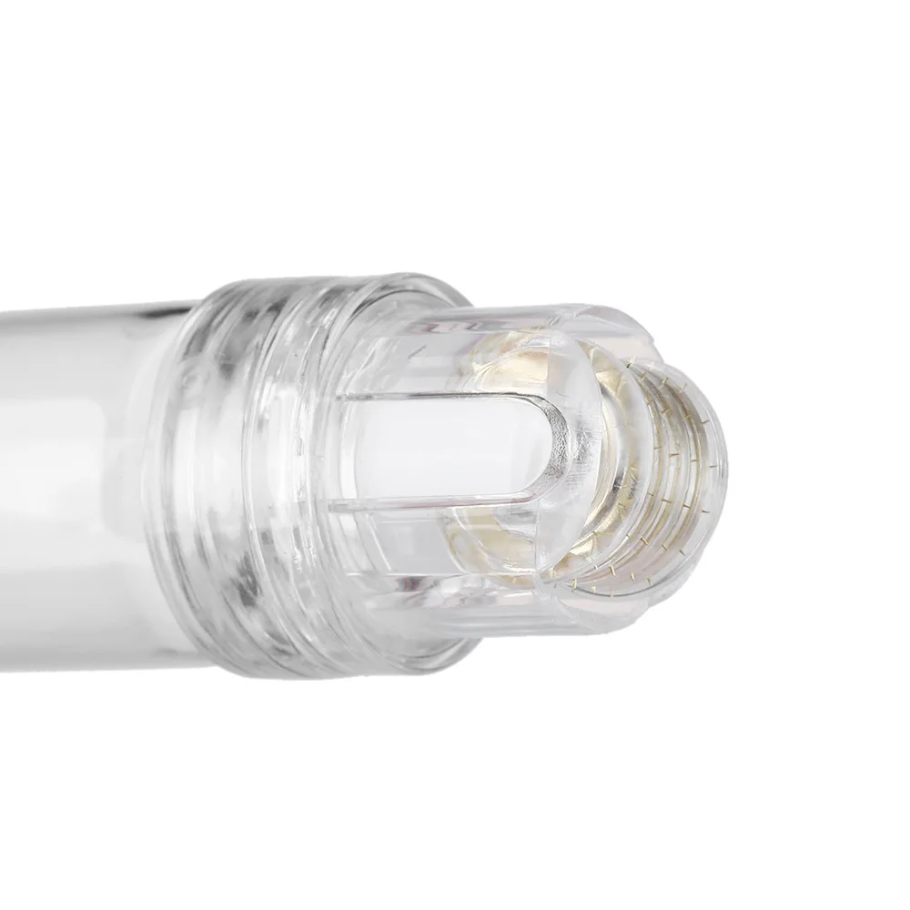 64 микро иглы Дерма ролик с бутылкой Автоматическая сыворотка инфузионная Гидра роликовая кислота уход за кожей против морщин, акне уменьшает поры Treament