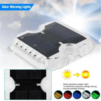 

12 LED Solar Power Light Square Road Pathway HighwayLight IP68 Waterproof with High Qualtiy HOT