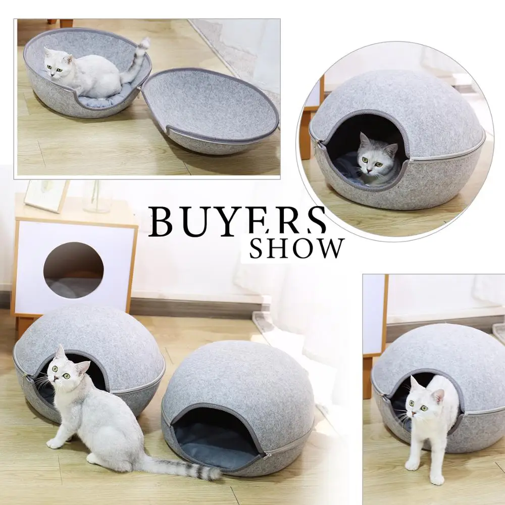 Pet House Buy Egg Shaped Cat Sleeping Bed Online