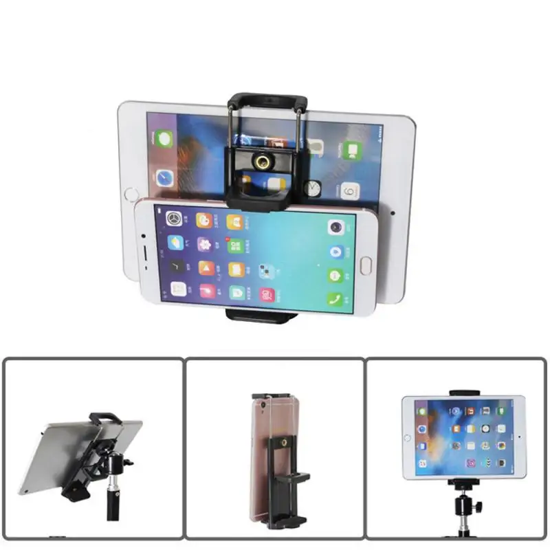 Mobile Phone Bracket Fixing Clip iPad Flat Plate Selfie Camera Tripod Platform Desktop TXTB1 | Мобильные телефоны и