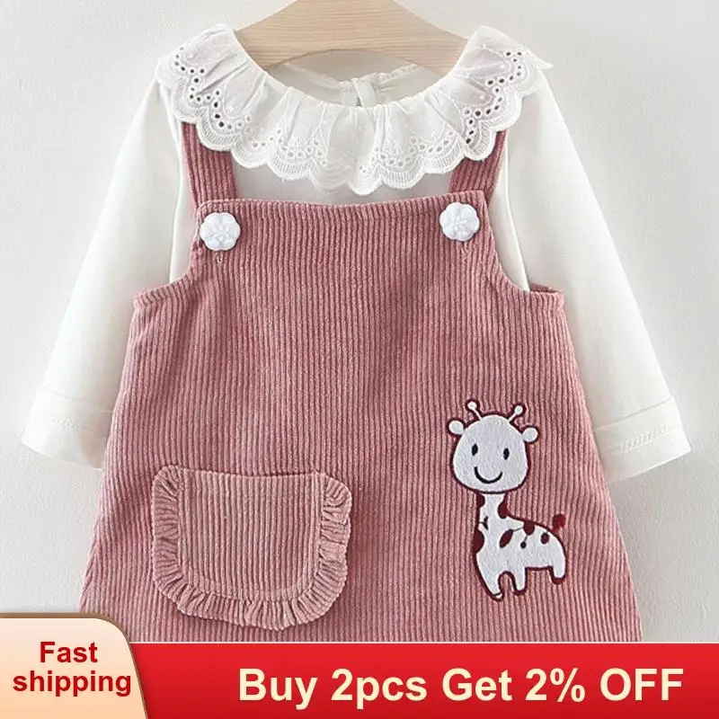 Mayfair/осенняя одежда принцессы для маленьких девочек милая футболка с длинными