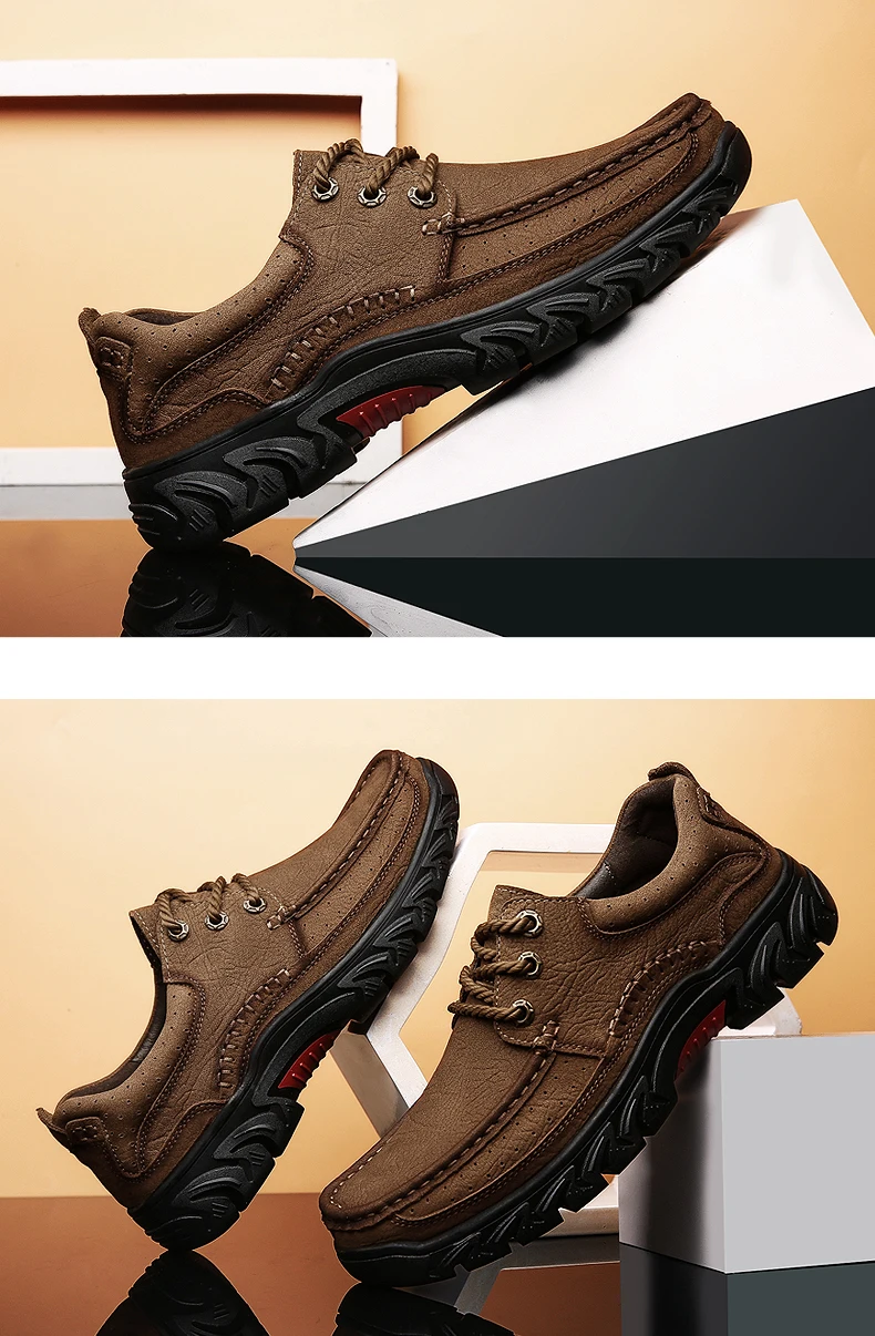 High quality Men casual Shoes Guenuine Leather Men Shoes Spring Autumn Oxfords Shoes for Man Footwear Fashion Design Heavy Flats