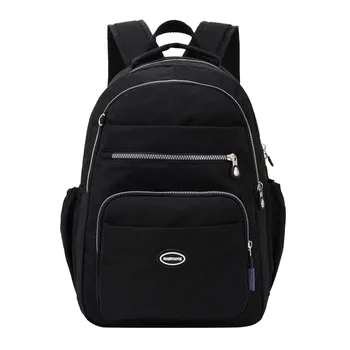 

2020 Fashion Women Backpack Nylon Multi-Packet Zipper Clasp Bag Waterproof Elegant Daily Shopping Backpack Women