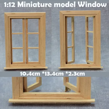 

1:12 Miniature model Window DIY Building Model Materials Construction Sand Table Model Accessories