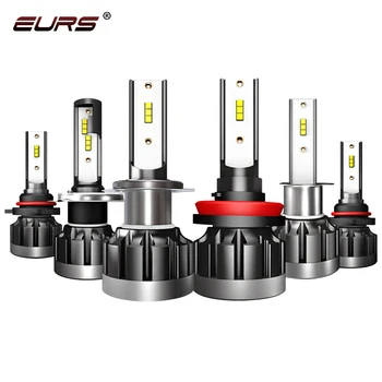 

H4 LED H7 H11 Car Led Headlights 80W 8000LM H8 H9 9005 9006 Driving Fog Light Bulbs Play and Pluy Fog Lamps 6000K 12V 24V
