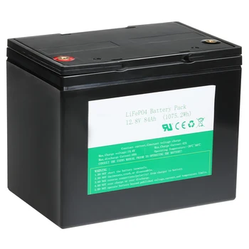 

UPS/Lighting/Solar &Wind Power System Safety Durable Multicapacity Lithium Iron Phosphate (LiFePO4) Battery With 12.8V