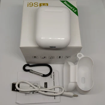 

I9S TWS Bluetooth Earphones Sports BT Wireless Headsets Cordless Stereo Wireless Earbuds Headphones For Mobiles Retail Packing