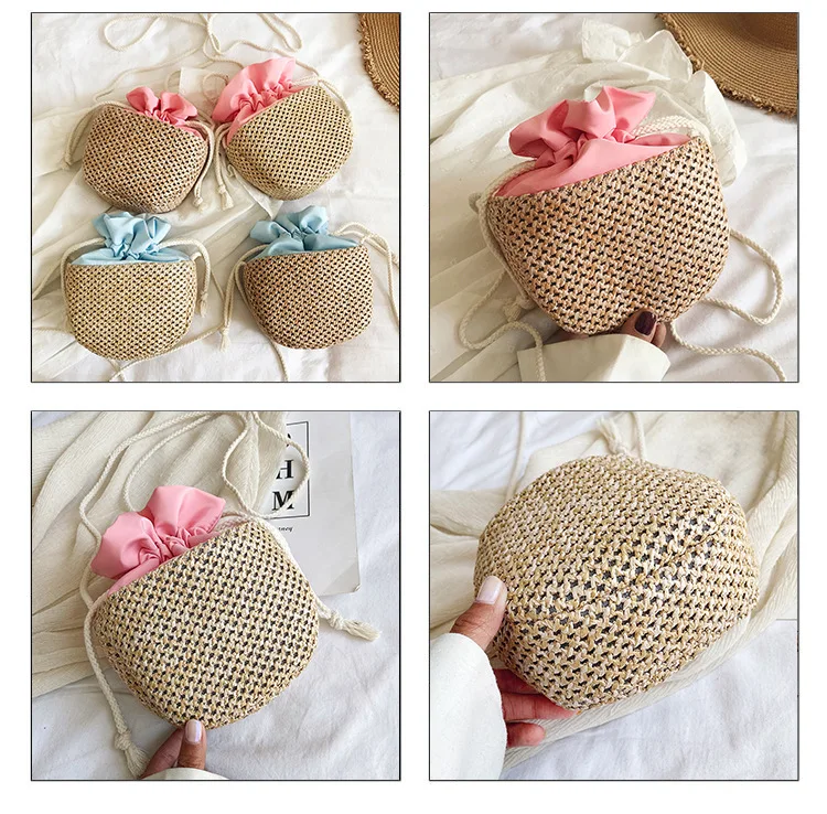 Petit sac bandoulière en osier