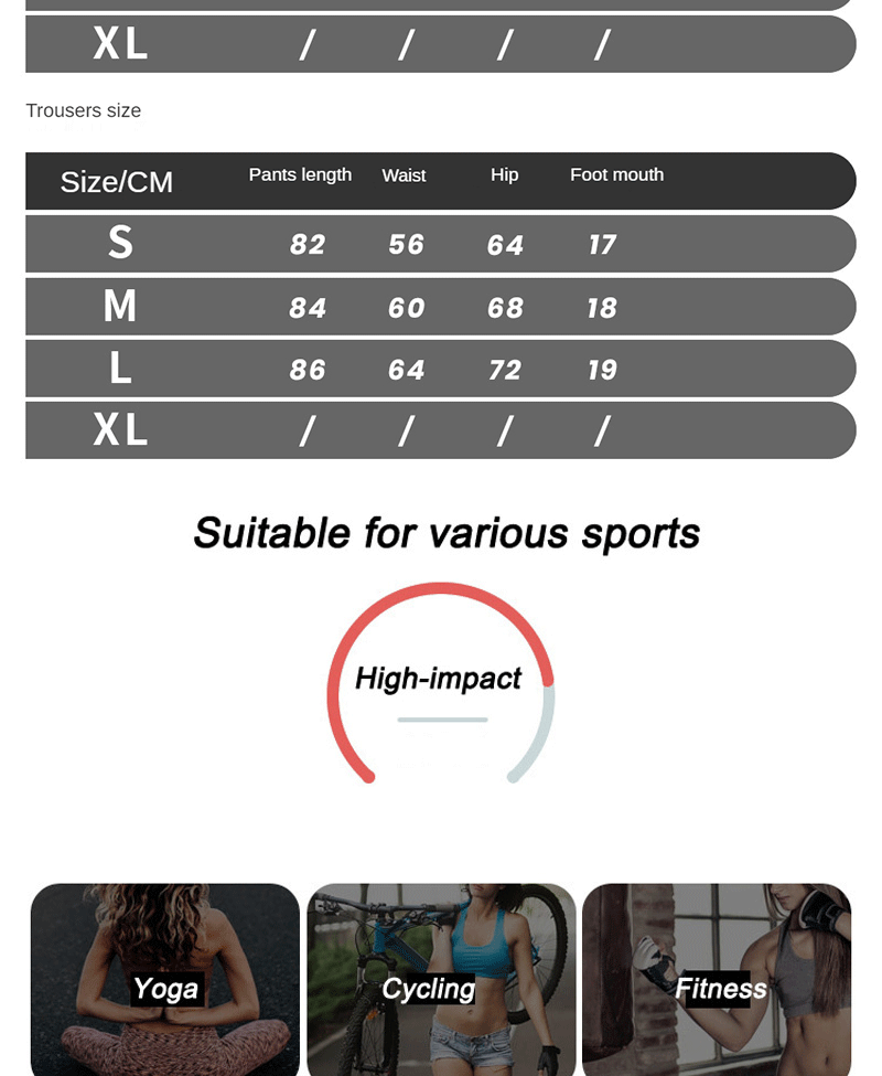 yoga set plus size women