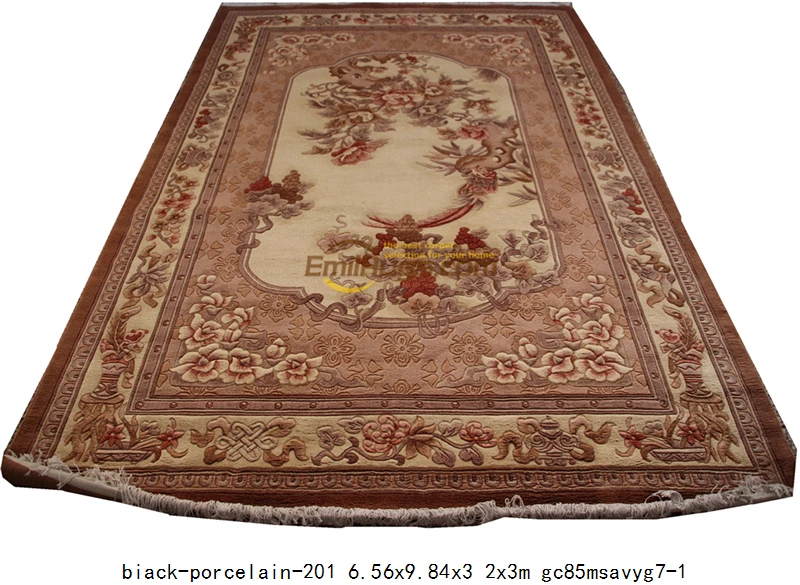 porcelain 6.56x9.84 Современный ковер плитка ручной работы турецкий ковер коричневый модный круглый ковер домашнее украшение коврик Натуральная Овечья шерсть - Цвет: porcelain 6.56x9.84