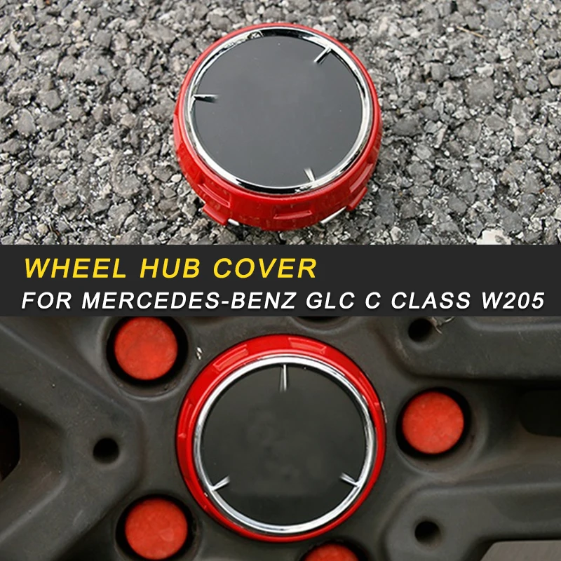 

For Mercedes Benz GLA CLA C117 GLC A C E Class W205 W213 W176 Auto Car Wheel Tyre Rim Hub Frame Cover Sticker Trim