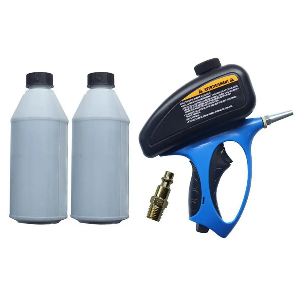 

SOLLED Anti-rust Sandblaster Air Compressed Glass Tombstone Sandblasting Machine with Small Nozzle