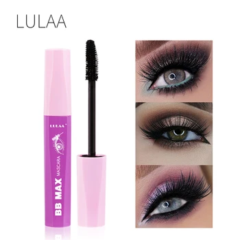 

4D Mascara Silk Fiber Eyelash Waterproof Thick Curling Length False Lash Effect Black Extensions Volume Mascara Eye Make Up