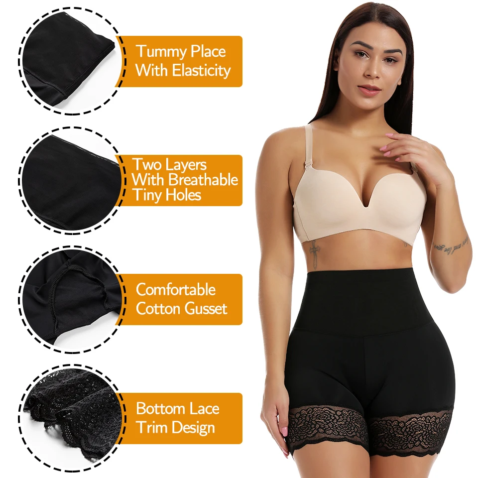 Lace Slip Shorts for Under Dresses Women Anti Chafing Underwear