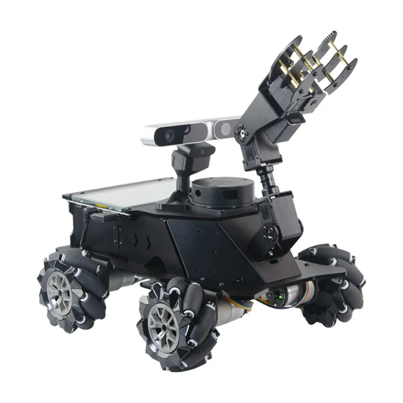 TZTRakitanMROSLidarMobilRobotRodaMecanumMobil4DOFLenganRobot