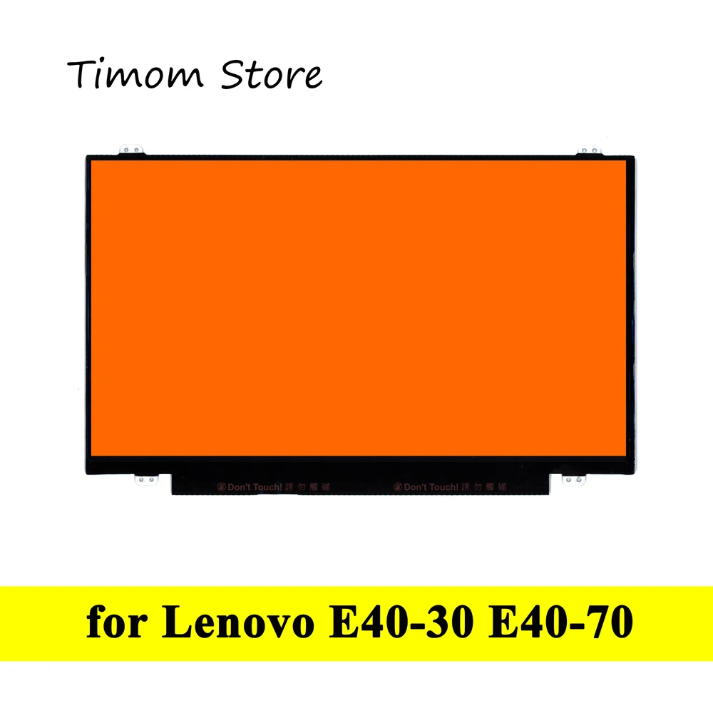 Экран для ноутбука Lenovo B40 30 80EN тонкий дисплей 14 0 дюйма HD 1366*768 TN eDP контактный LG AUO BOE