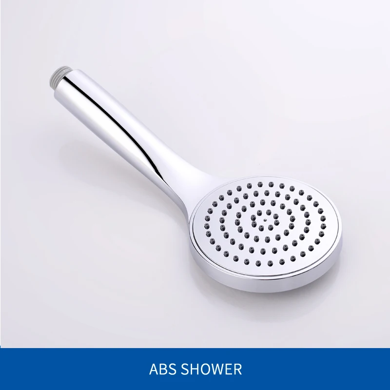 Ручная душевая головка с регулируемым ABS слайдером система душа спрей хромированный ручной душ - Цвет: Hand Shower Only