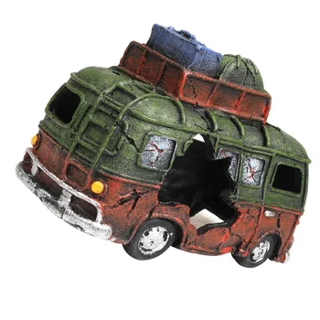 

1pc Aquarium Decor Aquarium Landscape Aquarium Car Decor Fish Tank Ornament