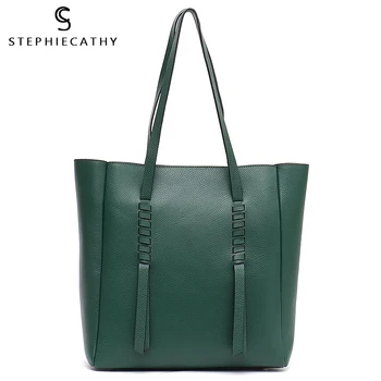 

SC Lady Large Capacity Top-handle Shopping Tote Bags Female Big Fashion Real Cow Leather Shoulder Bucket Bag Casual Daily BagBag