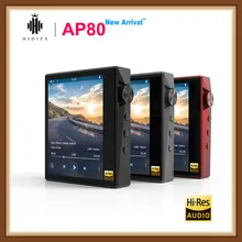 Hidizs AP80 Hi-Res ES9218P Bluetooth HIFI музыкальный MP3 плеер LDAC USB DAC DSD 64/128 fm-радио HibyLink FALC DAP