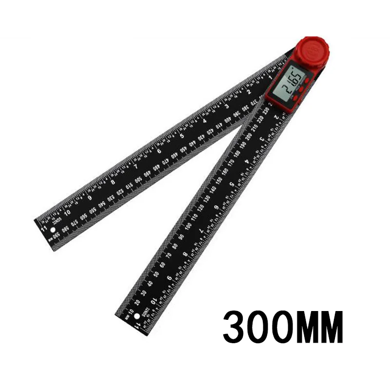 Marking Layout Finder Scriber Angle Ruler Protractor Digital LCD Meter Measuring