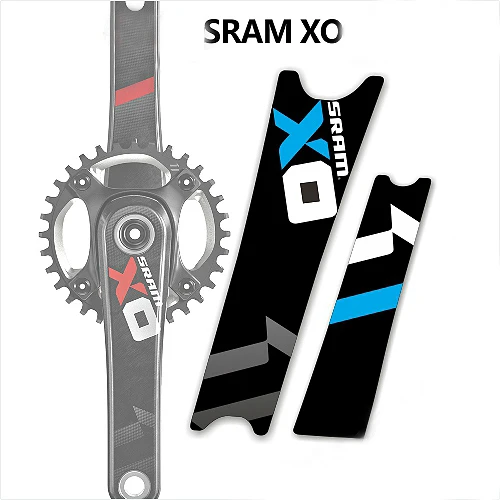 1 пара велосипедных наклеек SRAM X0 аксессуары для горных и шоссейных велосипедов