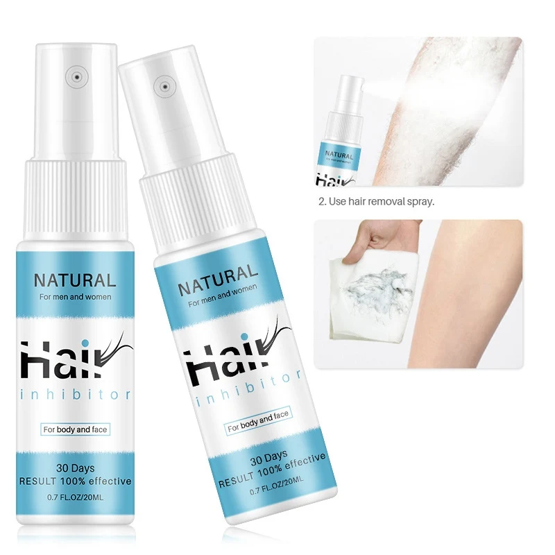 

Hair Removal Spray Hair Growth Inhibitor facial Removal cream Spray Beard Intimate Face Legs Body Armpit Painless Body Care Tool