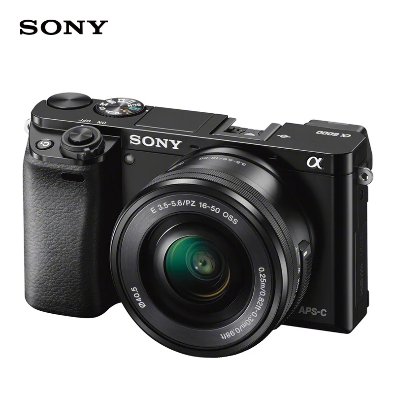 Беззеркальная цифровая камера sony Alpha a6000 с объективом 16-50 мм(черный