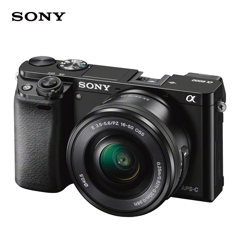 

Sony Alpha a6000 Mirrorless Digital Camera with 16-50mm Lens (Black)