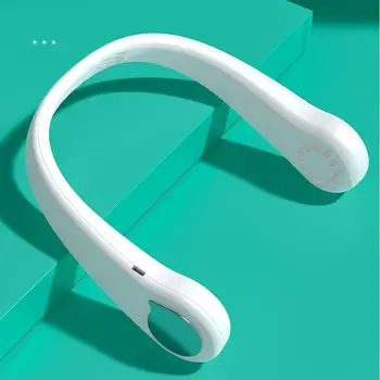 

2020 NEW gadget USB Fan Lazy Sports Mini Fan Neck Hanging Rechargeable Portable Air Cooler Summer usb gadgets