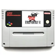 

FF VI 16bits game cartridge EU Version for pal console