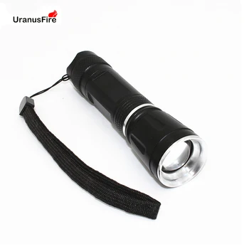 

Mini Flashlight XPE-R5 LED 450 Lumens 3 Modes Zoomable Light Torch Outdoor Lamp