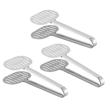 

Stainless Steel Kitchen Tongs for Cooking, Double Spatula Turner Steak Buffet Serving Utensils