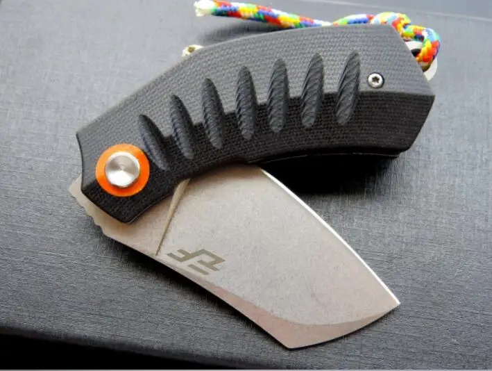 Мини-нож EF85 g10 рукоятка карманный нож кемпинг охотничий брелок складной Подарочный нож Открытый EDC мульти инструменты для человека 1 шт