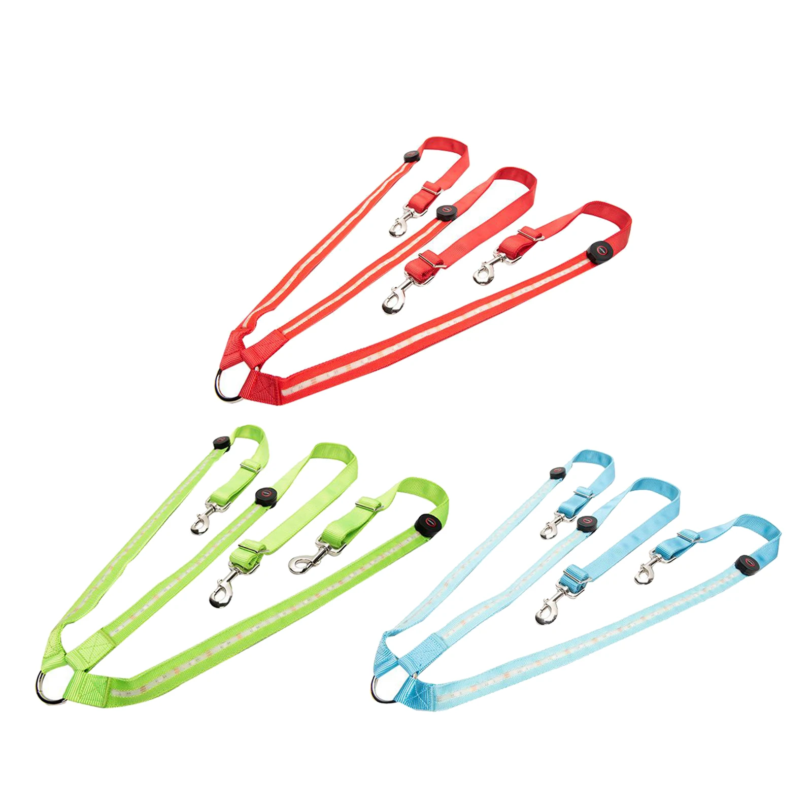 Bright LED Horse Breastplate Collar Halter Chest Harness Bridle Belt