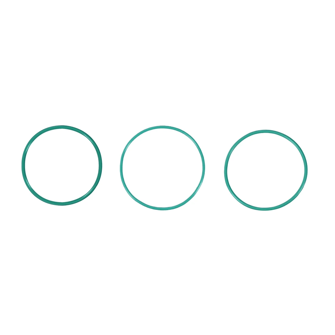 

uxcell 10Pcs Fluorine Rubber O Rings 46mm-65mm OD Inner Diameter 1.9mm Width Seal Gasket Green to Plumbing Machinery 20size