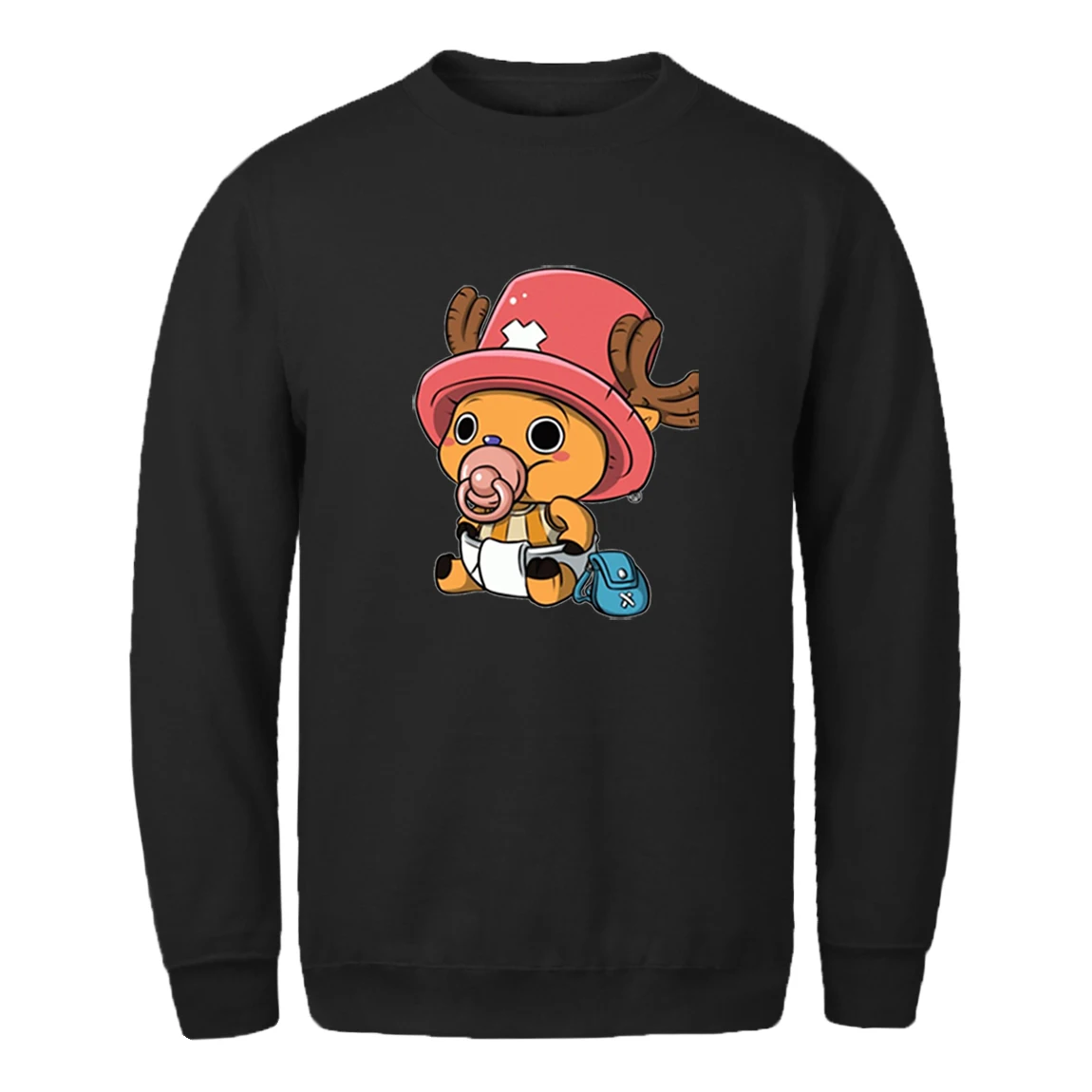 

One Piece Cartoon Mens Sweatshirt Streetwear Fleece Hoody Male Standard Outwear Pullovers Homme Retro Autumn Supoleron Hombre