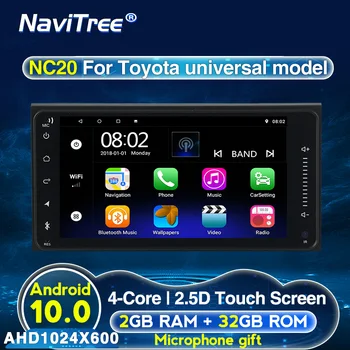 

New Radio Android 10 Car DVD Player For Toyota Corolla Camry Highlander 2din Car Radio GPS navigation Multimedia Player 32G ROM