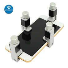 Металлический зажим держатель для iPhone ремонт и samsung Ремонт ЖК-экран Ремонт Инструменты крепежный зажим набор для ремонта мобильного телефона