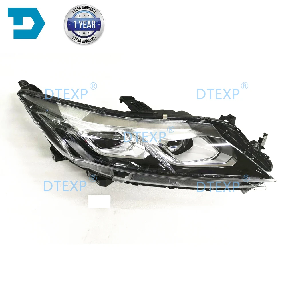 1 Piece Halogen Headlight for Eclipse Cross 2017-2019 No Bulb Top Option Led Half Assy Warning Clearance Marker Lamps