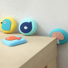 4 комплекта мультипликационных настенных краш-прокладок для задней двери, бамперов, дверных ручек, дверных замков, бесшумных краш-прокладок, противоударных