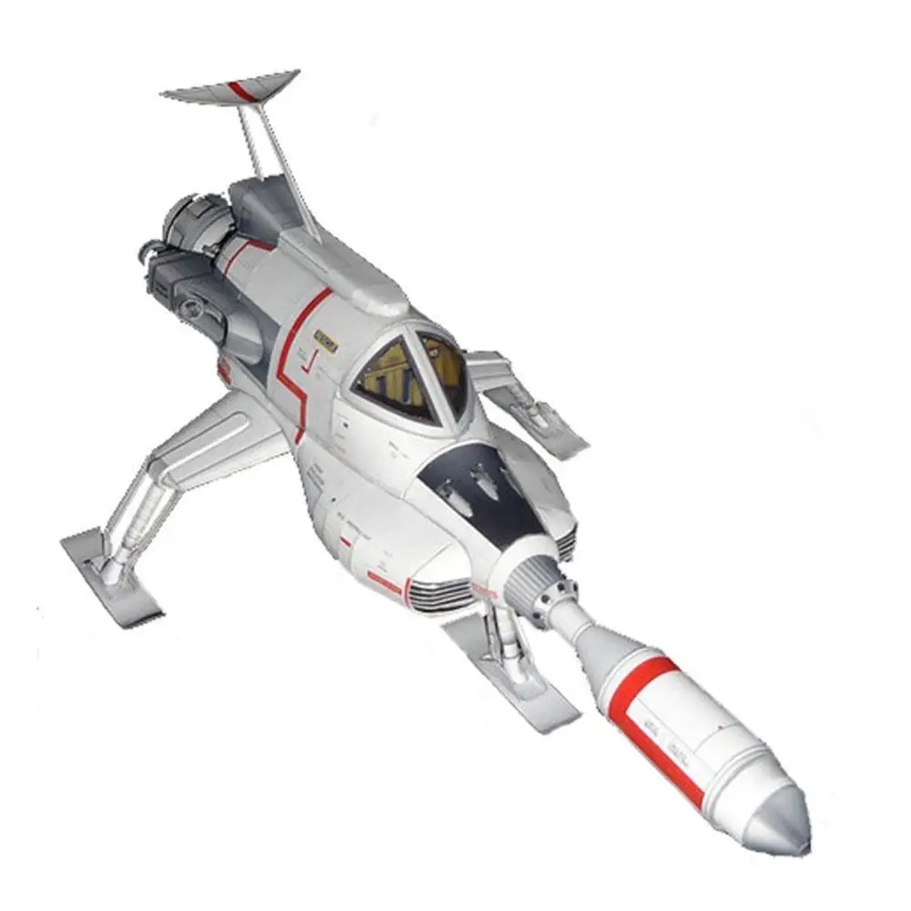 UFO Interceptor Papiermodell DIY handgefertigte 3D-Papiermodellproduktion D3D8 