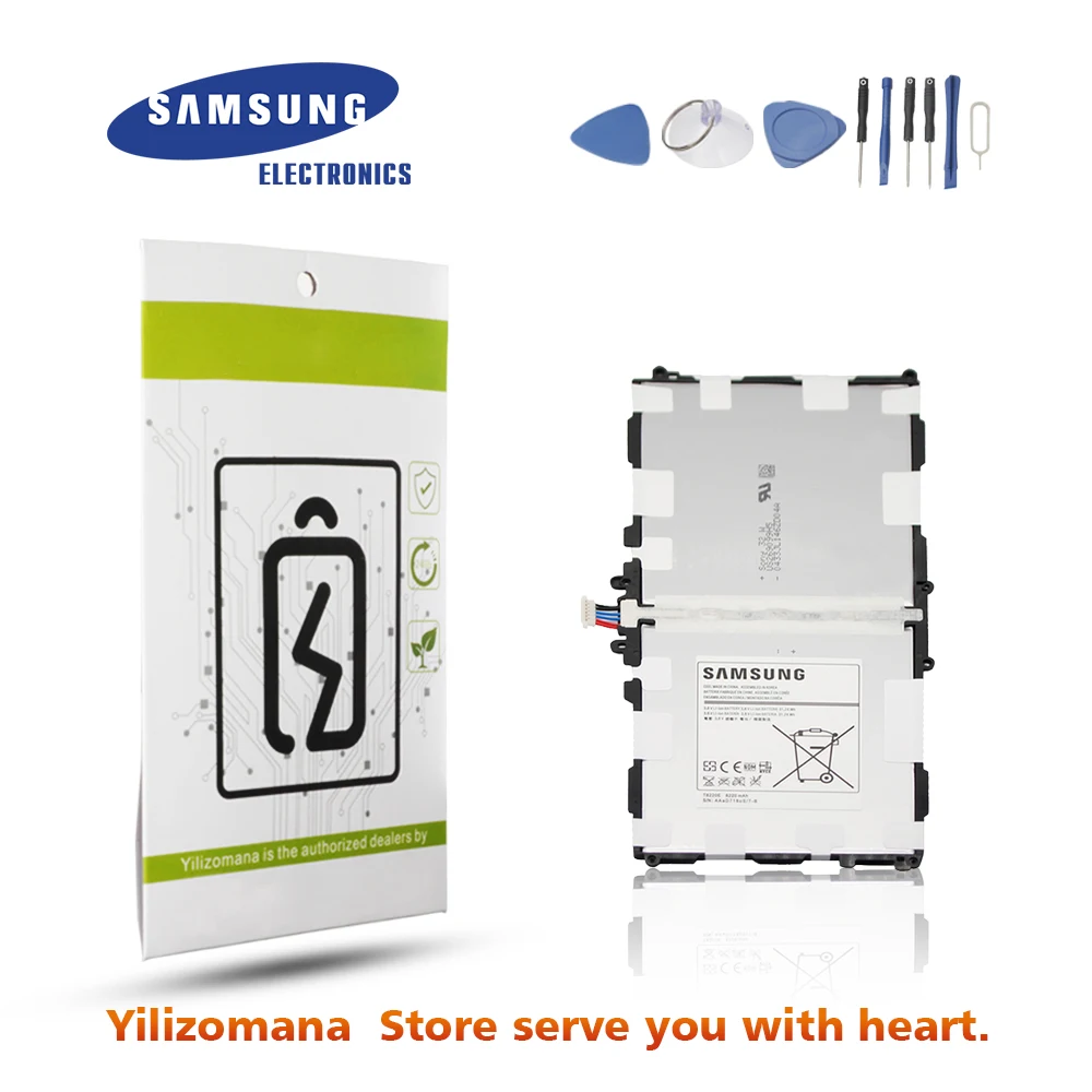 Аккумулятор для samsung T8220E 8220 мАч для samsung Galaxy Tab Pro 10," P600 P601 P605 P607 SM-T520 SM-T525