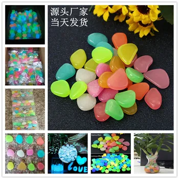 

25 Pcs 20g Glow in the Dark Garden Pebbles Glow Stones Rocks for Walkways Garden Path Patio Lawn Garden Yard Decoration stones