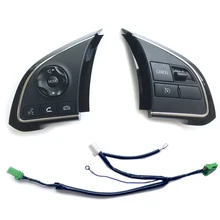 Interruptor de controle de pegada automotiva, interruptor de áudio com bluetooth, botão volante para mitsubishi outlander 3 sport gt xpander ecbatse asx