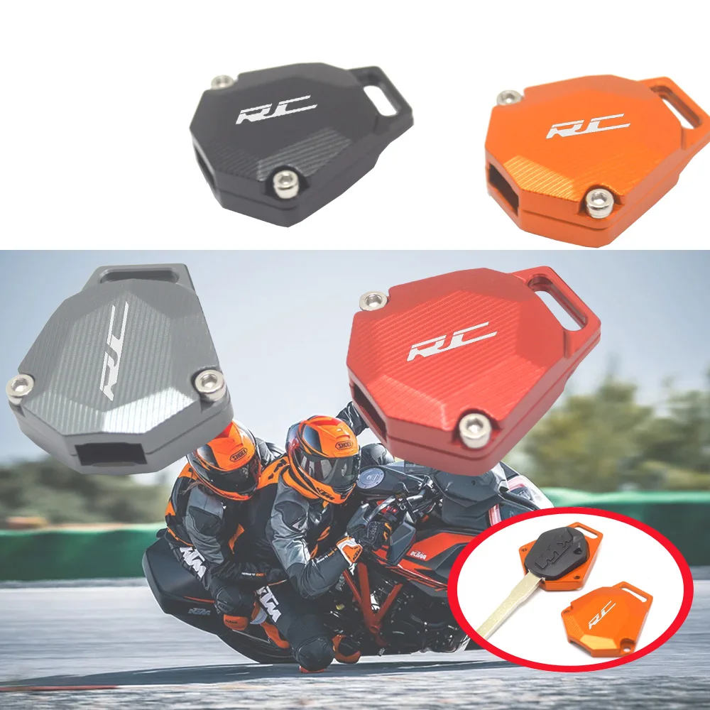 

Motorcycle Accessories For RC8 / R RC125 RC200 RC390 CNC Key Cover Case Keychain