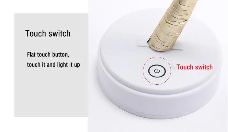 Сенсорный выключатель luminaria led light Сказочный свет со светодиодной полоской жемчуг/Светлячок/babysbreat дерево ствол пейзаж ночник настольная лампа