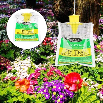 

1/2/5pcs Fly Trap Catcher Bug Mosquito Moth Insect Killer Pest Control Hang Bag