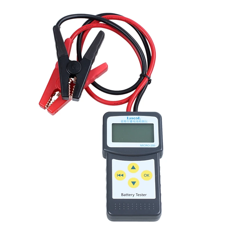 

Automotive Battery Tester 12V Battery And Alternator Analyzer Micro-200
